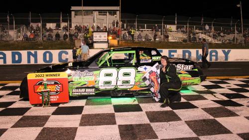 Street Stock Victory Lane 8/27/22 Monadnock Speedway