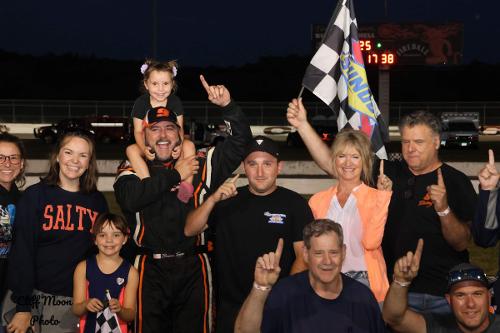 Victory Lane with family and crew July 25, 2024