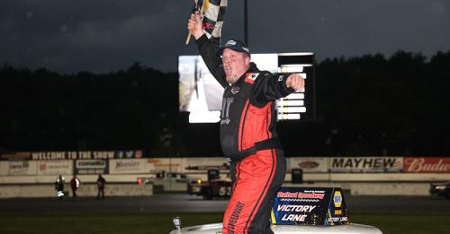 June 6, 2025 Victory Lane Stafford Motor Speedway