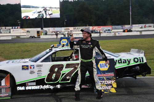 Victory Lane, 1st Feature Win of 2025 Stafford Motor Speedway