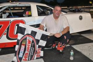 Rick Gentes Victory Lane 5/30/13 - Thompson Speedway Late Model