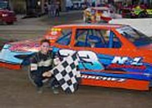 LV KK 03 - Hunter Sanchez Win #4 Lebanon Valley Speedway