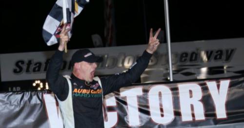 Michael Bennett Celebrating 2nd Consecutive Win 5/7/21 at SMS