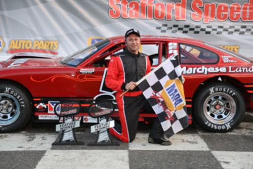 May 21, 2021 Victory Lane with driver Kevin Gambacorta